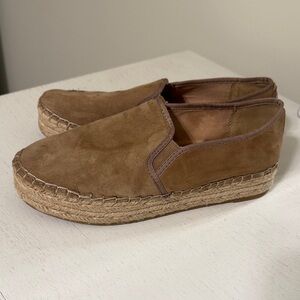 Sam Edelman Women’s Tan Suede Espadrilles / Size 8.5 / Good Pre-Owned Condition